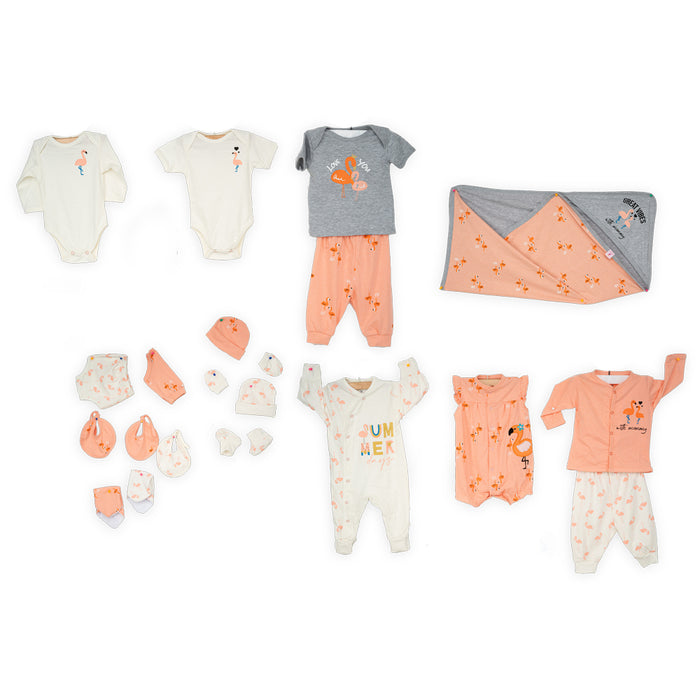 Flamingo- Summer Baby Set