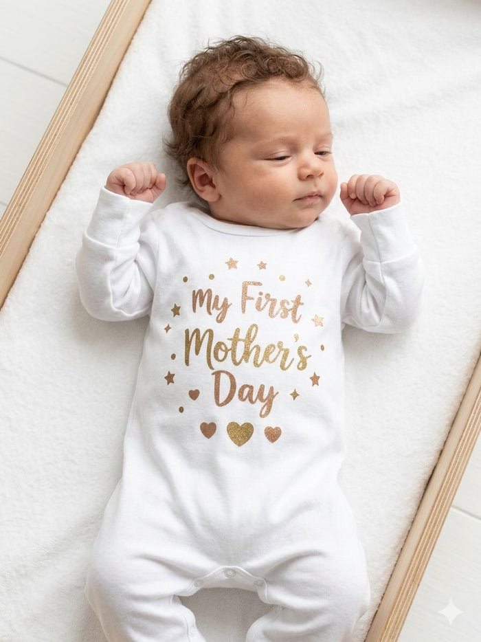 My First mother’s day Rompers - Autumn -Limited Edition - Gold
