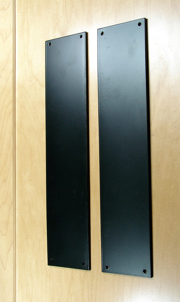 Plain, Heavy Duty Push Plate - Wild West Hardware