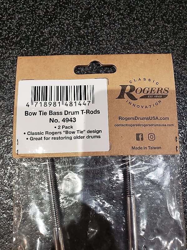 Rogers 4943 2-Pack Bow Tie Bass Drum Tension Rods