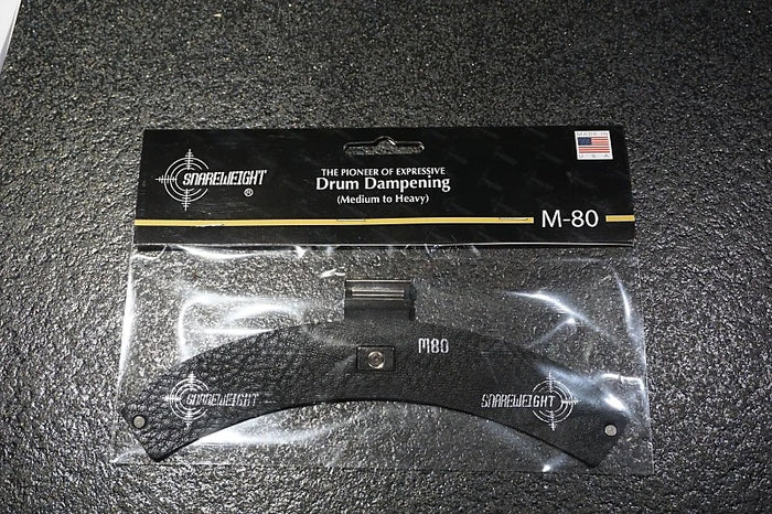 Snareweight M80 Black Magnetic Drum Dampener