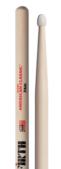 Vic Firth American Classic 7AN Nylon Tip (Pair) Drum Sticks