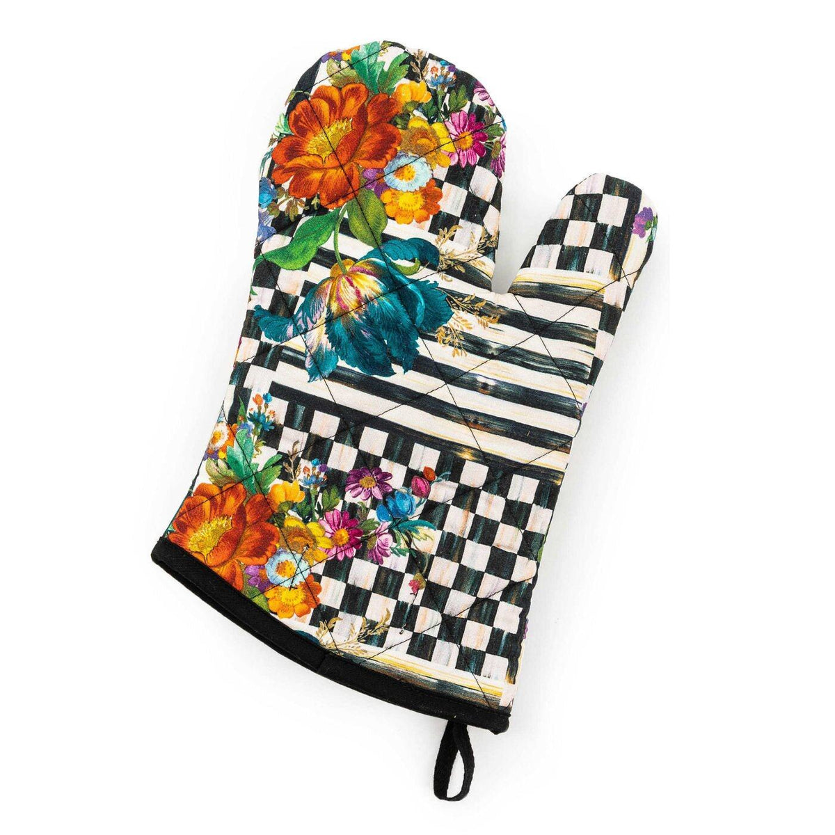 Courtly Flower Market Oven Mitt