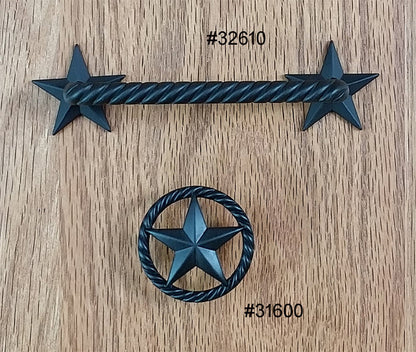 2 Star Drawer Pull - Wild West Hardware