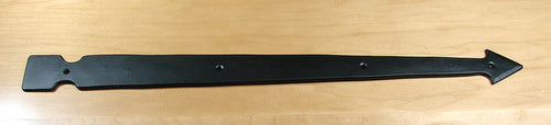 24" Dummy Arrow Hinges Decorative Strap Hinges - Wild West Hardware