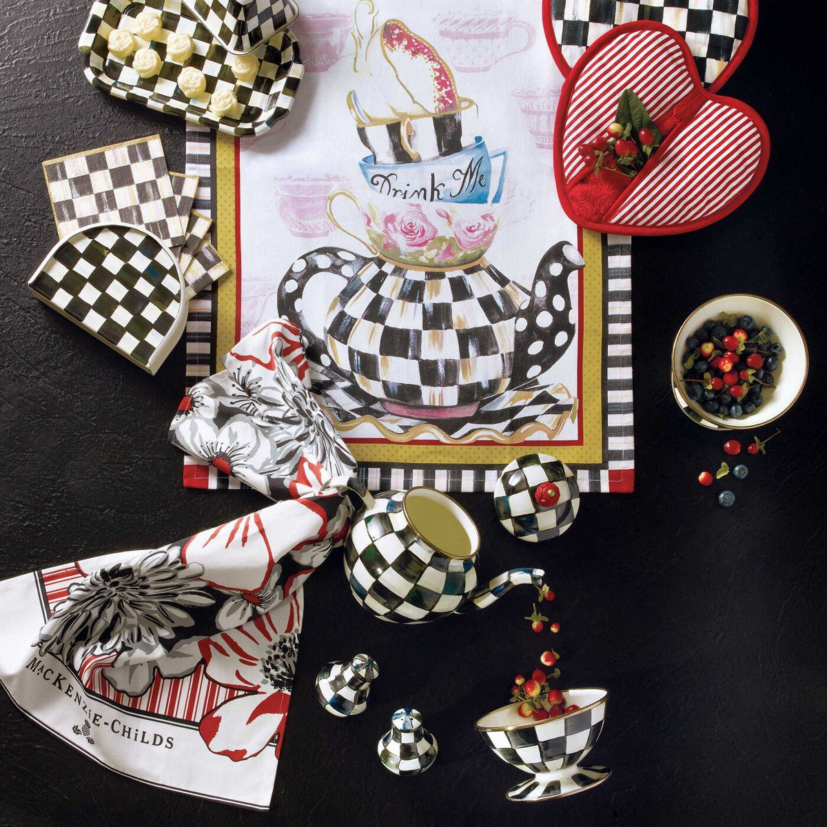 Courtly Check Napkin Holder