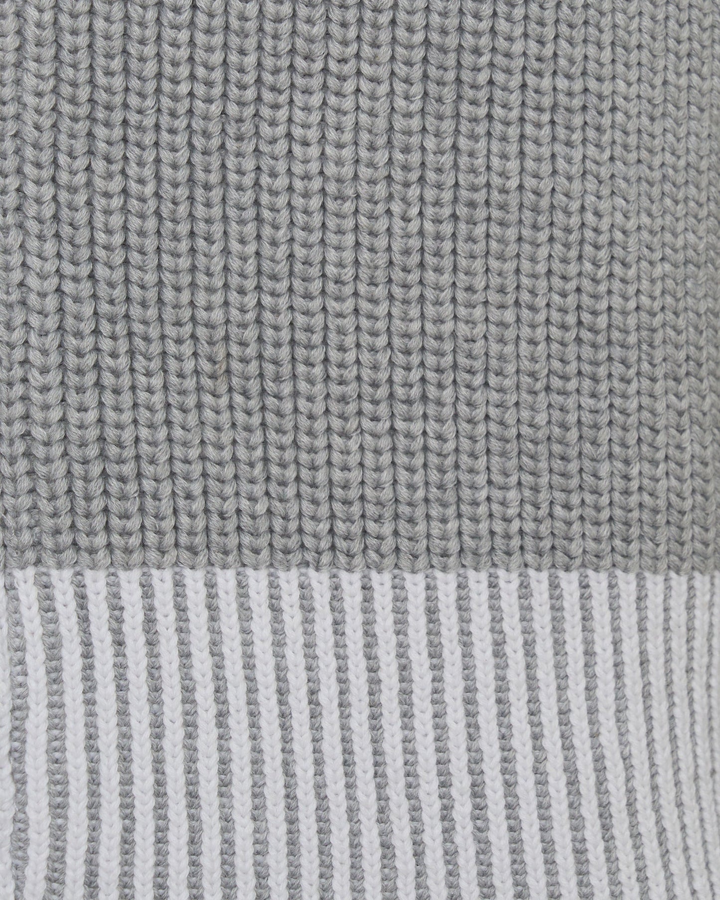 Cortina Double Zip Knit - Ash