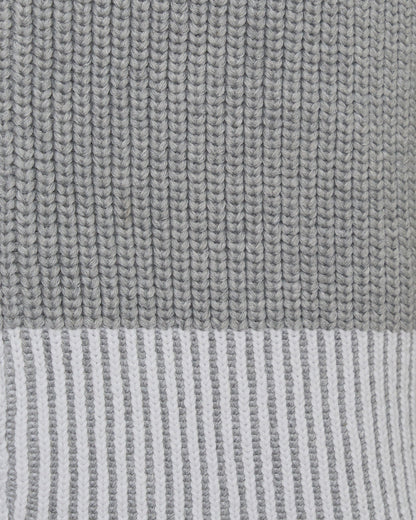 Cortina Double Zip Knit - Ash