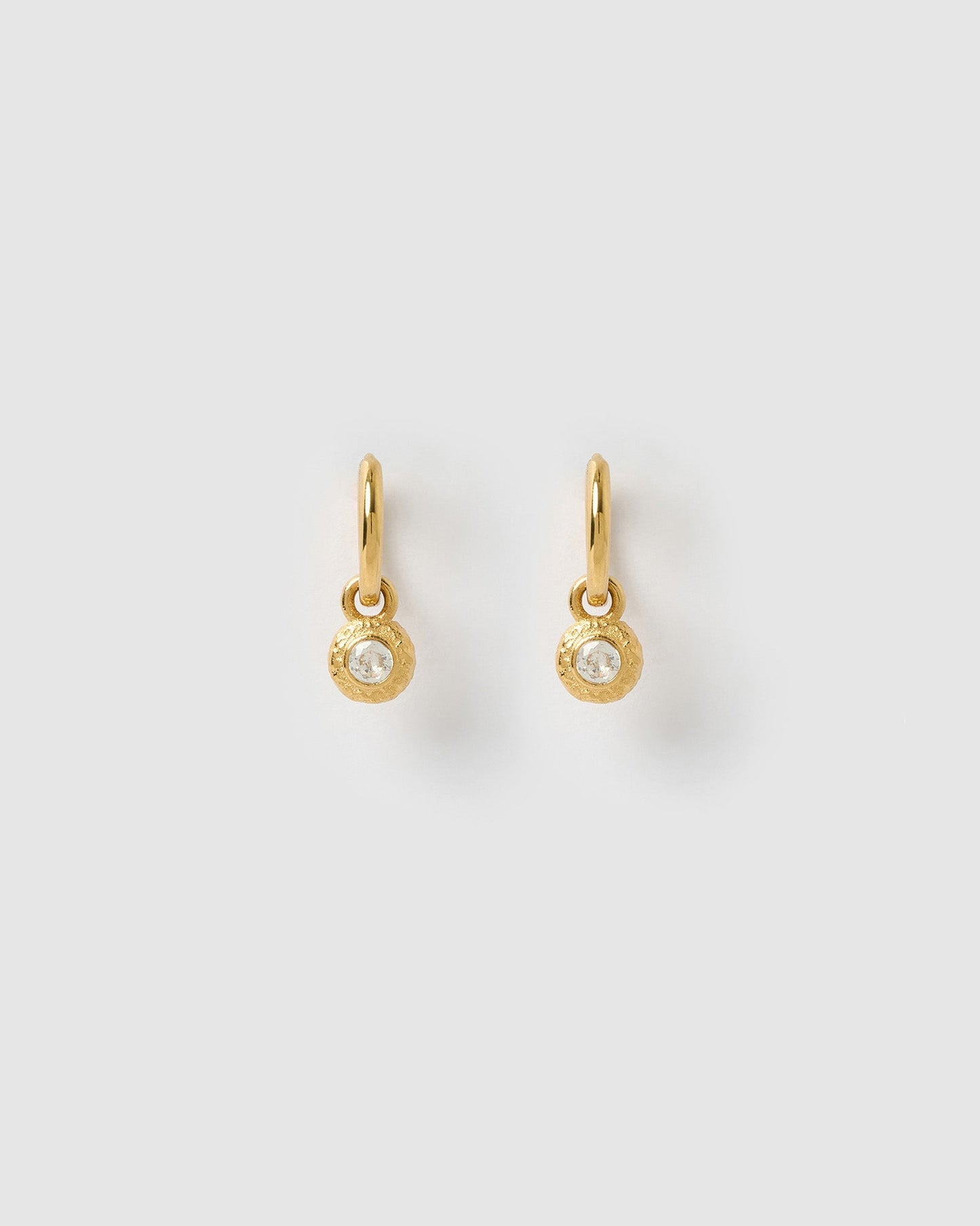 Crushed Birthstone Earrings