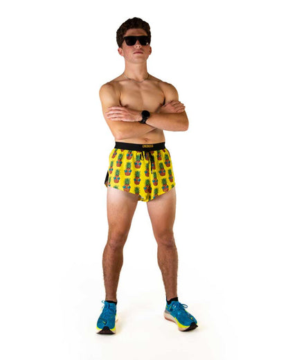 Men's Pineapple Express 2" DS Split Shorts