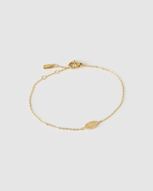 Evil Eye Gold Bracelet