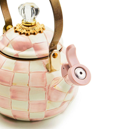Rosy Check Whistling Tea Kettle by MacKenzie-Childs
