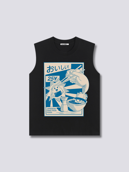 Front Print - Food Tank Top
