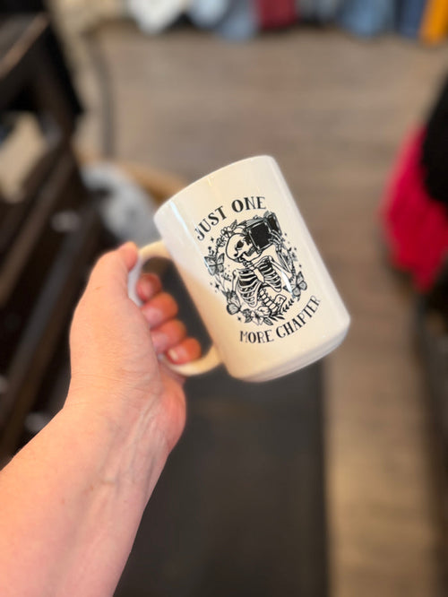 Just One More Chapter Coffee Mug