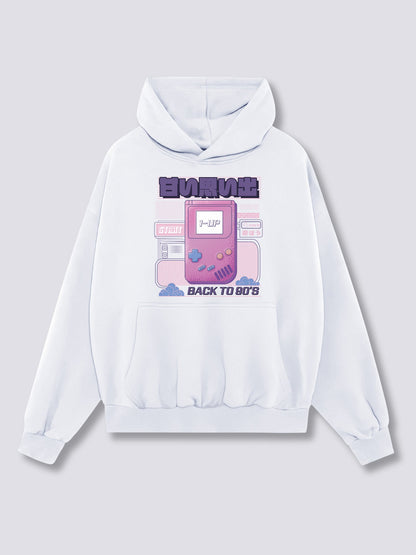 Front Print - Gameboy Hoodie