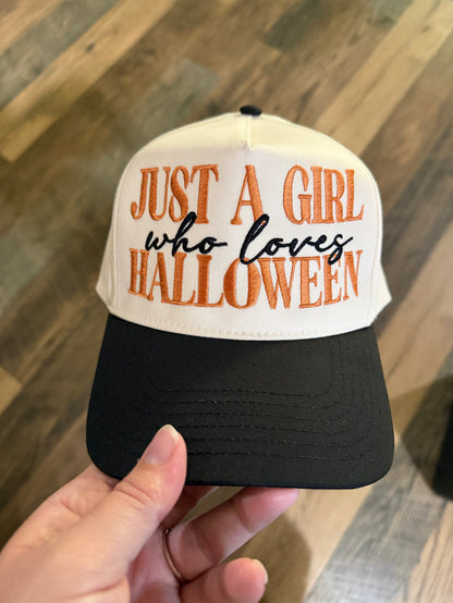 Just a Girl Who Loves Halloween