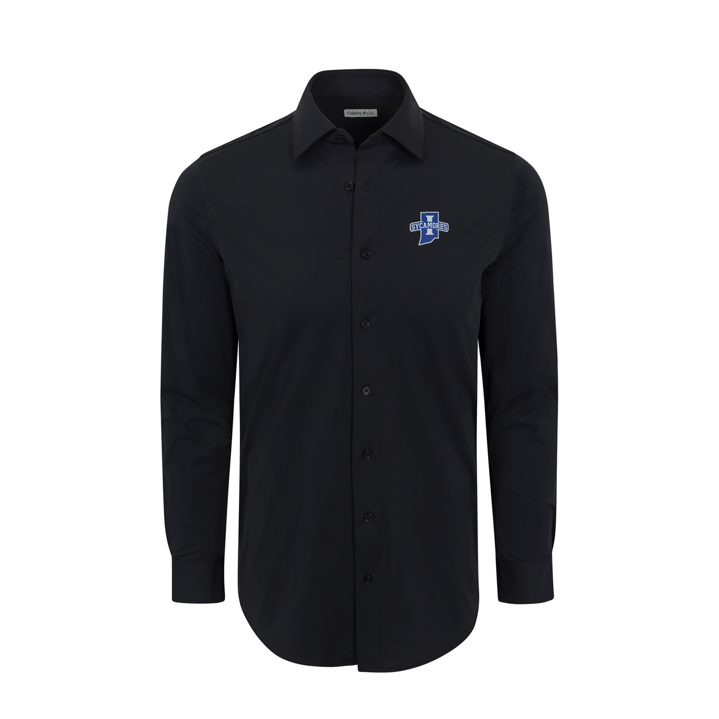 Indiana State Apex Performance Dress Shirt Black