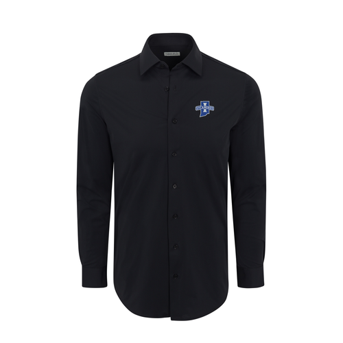 Indiana State Apex Performance Dress Shirt Black