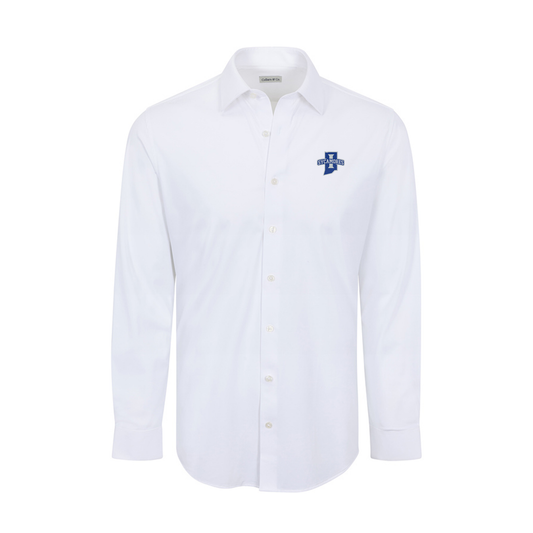 Indiana State Apex Performance Dress Shirt White