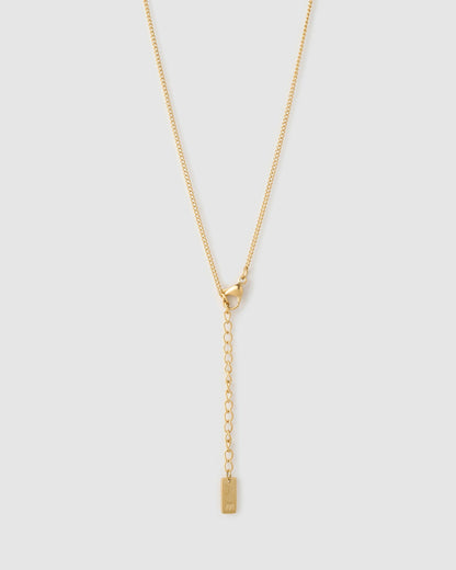Lotus Necklace - Rose Quartz