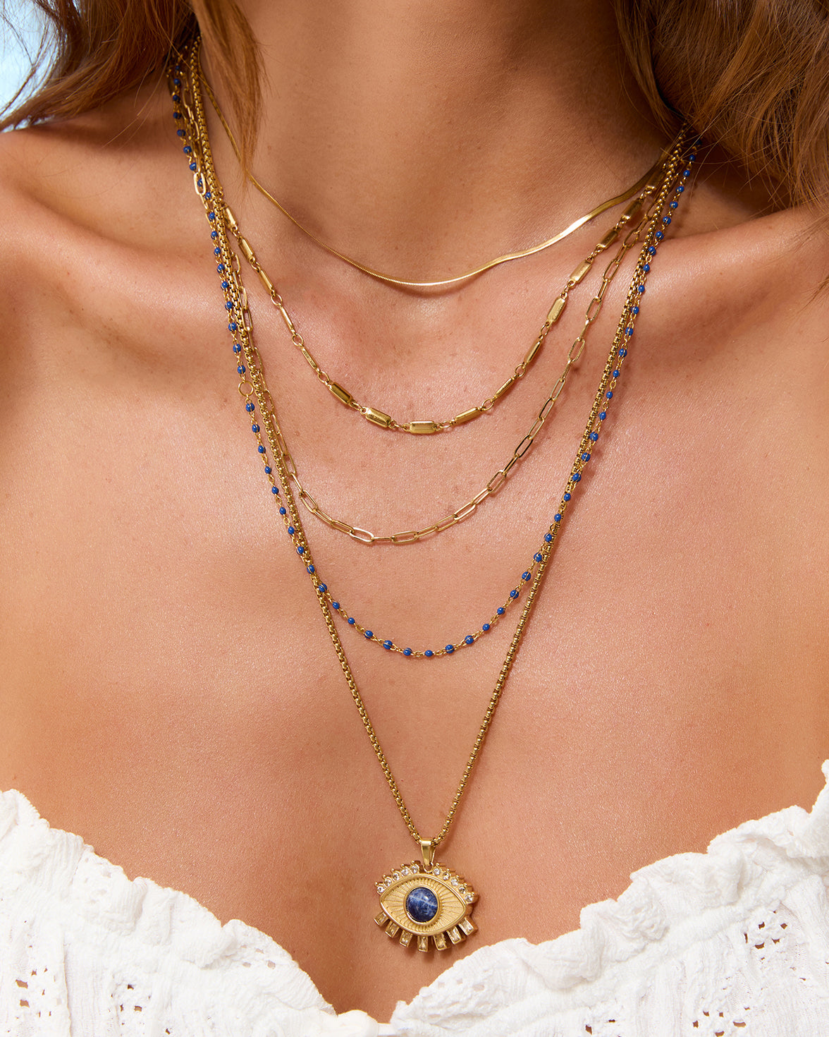 Granada Gold Necklace