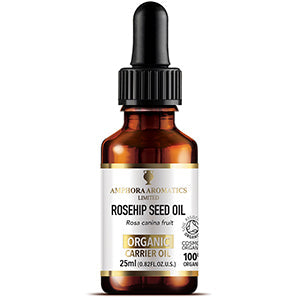 Amphora Aromatics COSMOS Organic Rosehip Seed Oil 25ml