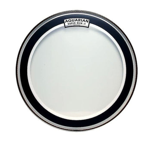Aquarian SKII18 18" Clear Super Kick II Bass Drum Head