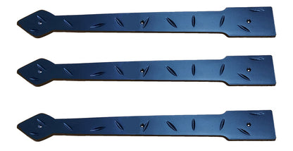 Arrow Faux Hinge, Solid aluminum - Set of 3 - Wild West Hardware