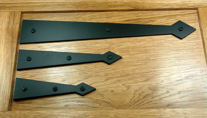 Arts & Crafts Style  Decorative Dummy Hinges - Wild West Hardware