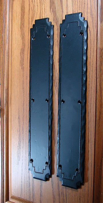 Aztec Push Plate - Wild West Hardware