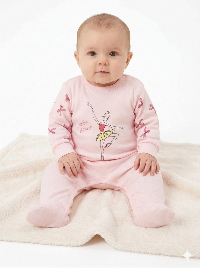 Ballet-Capasil- Long Sleeve- Summer Romper