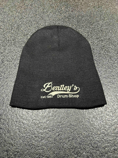 Bentley's Drum Shop Embroidered Beanie Hats in Various Colors