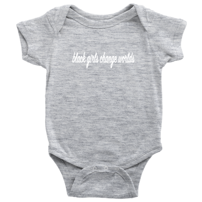 Baby Bodysuit / Heather Grey / NB