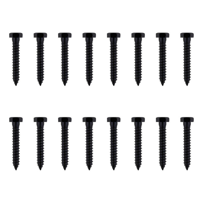 Black Lag Screws - Multiple Sizes Available