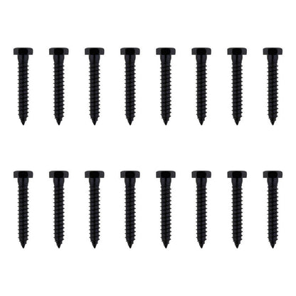 Black Lag Screws - Multiple Sizes Available