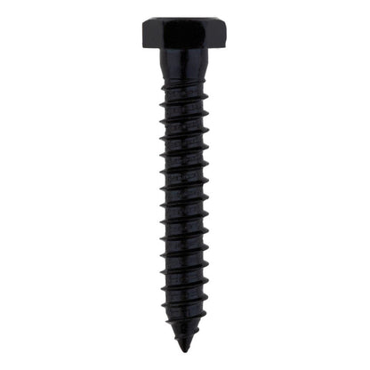 Black Lag Screws - Multiple Sizes Available