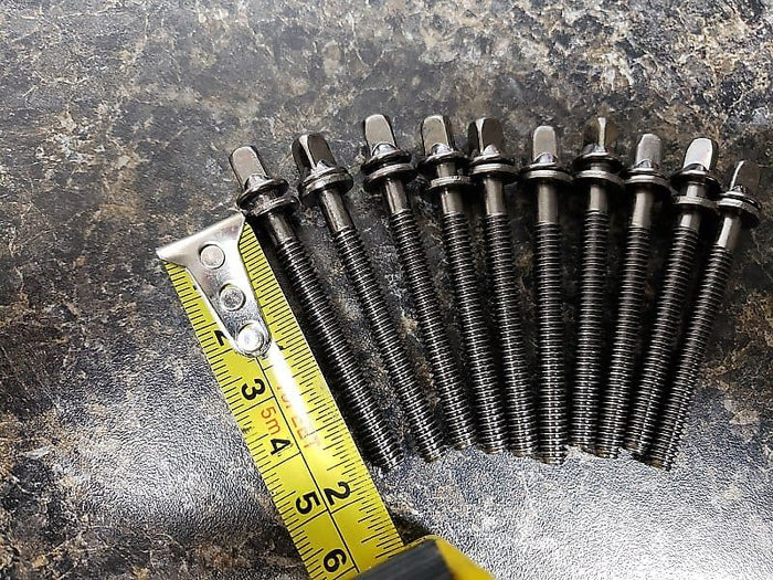 Black Nickel 2.5" Tension Rods (Lot of 10)