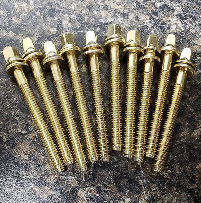 Brass 2.5" Tension Rods (Lot of 10)