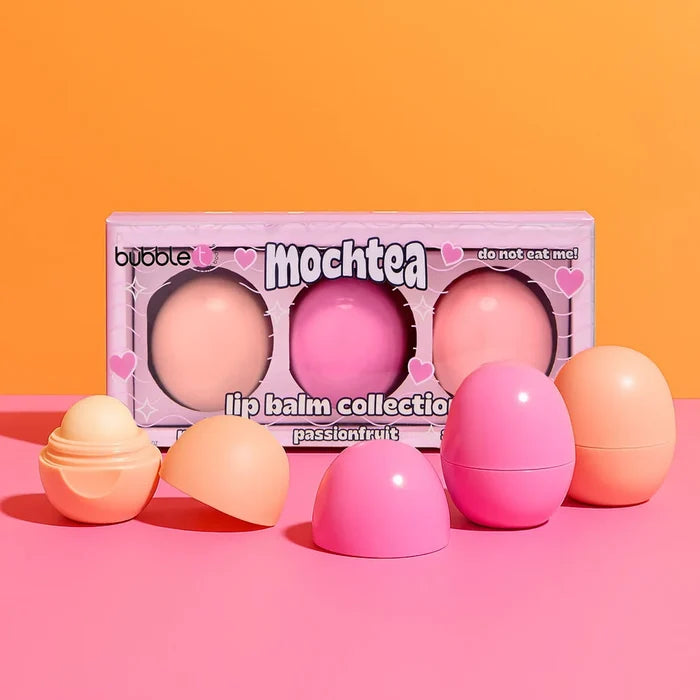 Bubble T Cosmetics Mochtea Lip Balm Collection (3 x 7g)