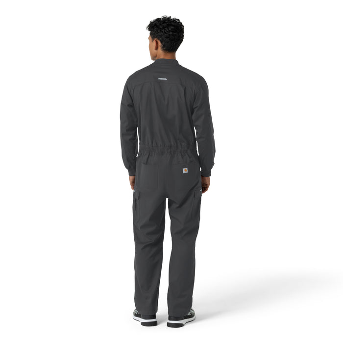Rugged Flex RSCU Men's Ripstop Coverall Pewter back view