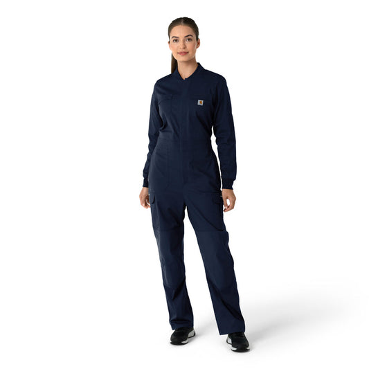 Rugged Flex RSCU Women's Ripstop Coverall Dark Navy