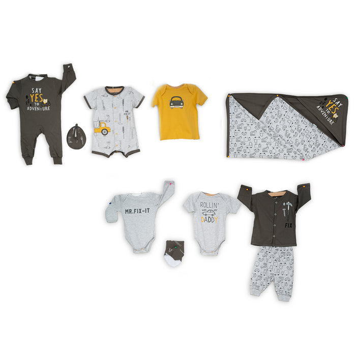 Cars & Tool - Summer Baby Set
