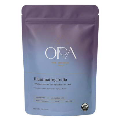 Ceremonial Cacao | Illuminating India 100% Organic Cacao