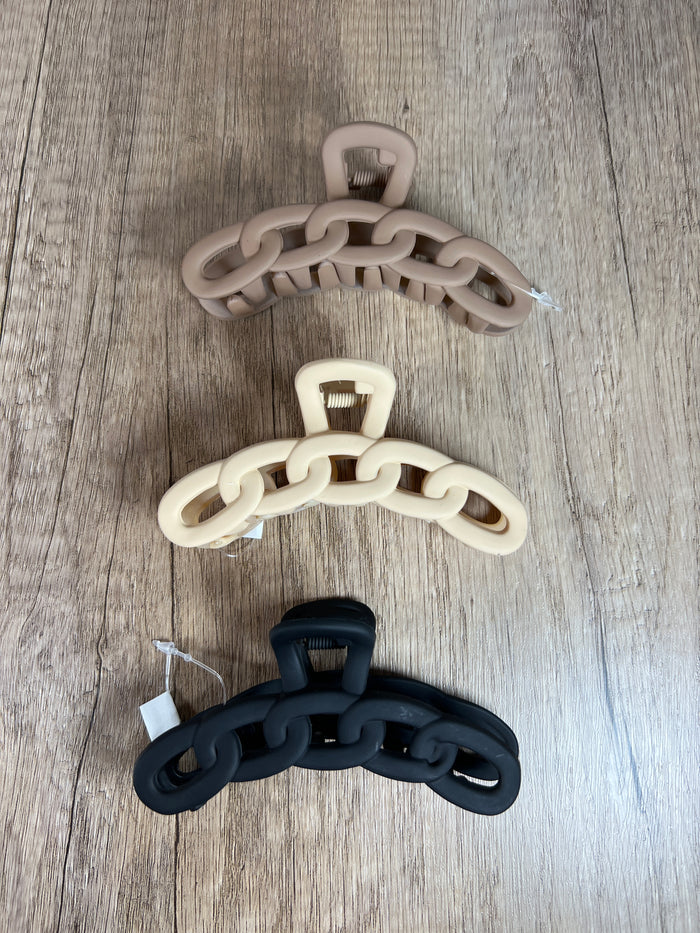 Chain Link Hair Clips