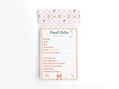 Coquette Novel Notes Book Review Card Set