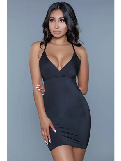 Curved Craze Shapewear Dress Black