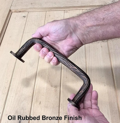 Curved Tree Branch Handle - Barn Door Handle