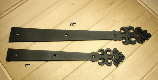 Decorative Hinges The "Wildflower" - Wild West Hardware