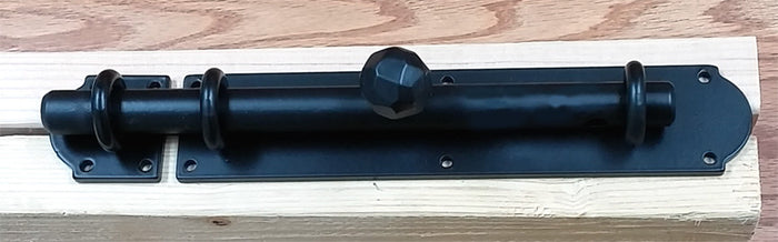 Dual Side Operating Rustic Slide Bolt For Gates or doors  (open or close from both sides) - Wild West Hardware