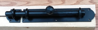 Dual Side Operating Rustic Slide Bolt For Gates or doors  (open or close from both sides) - Wild West Hardware